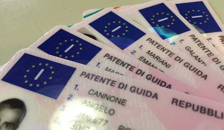 Driver's license Italy